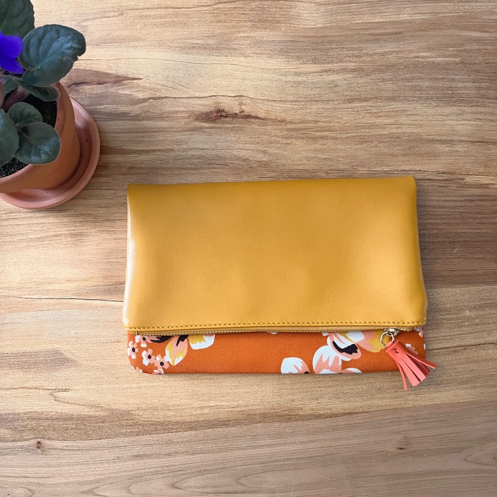 Rachel Pally fold over clutch